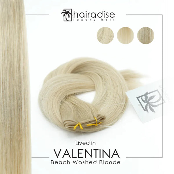 Valentina Sale Hair  Hand Tied - Lived in  (Rooted) (26” 120g bundle)