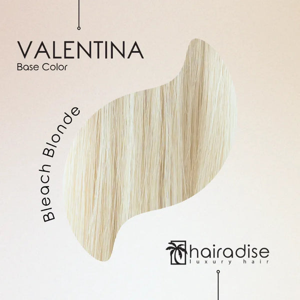 Valentina Sale Hair Hand Tied - Base Color (14” or 20” 100g bundle)