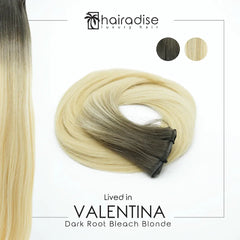 Valentina Sale Hair  Hand Tied - Lived in  (Rooted) (26” 120g bundle)