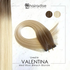 Valentina Sale Hair  Hand Tied - Lived in  (Rooted) (26” 120g bundle)