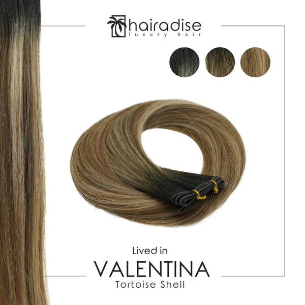 Valentina Sale Hair  Hand Tied - Lived in  (Rooted) (26” 120g bundle)